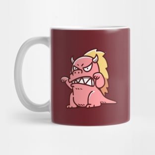 Angry Red Zilla Mug